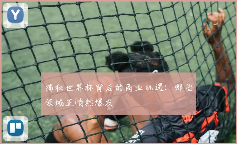 揭秘世界杯背后的商业机遇:哪些领域正悄然爆发
